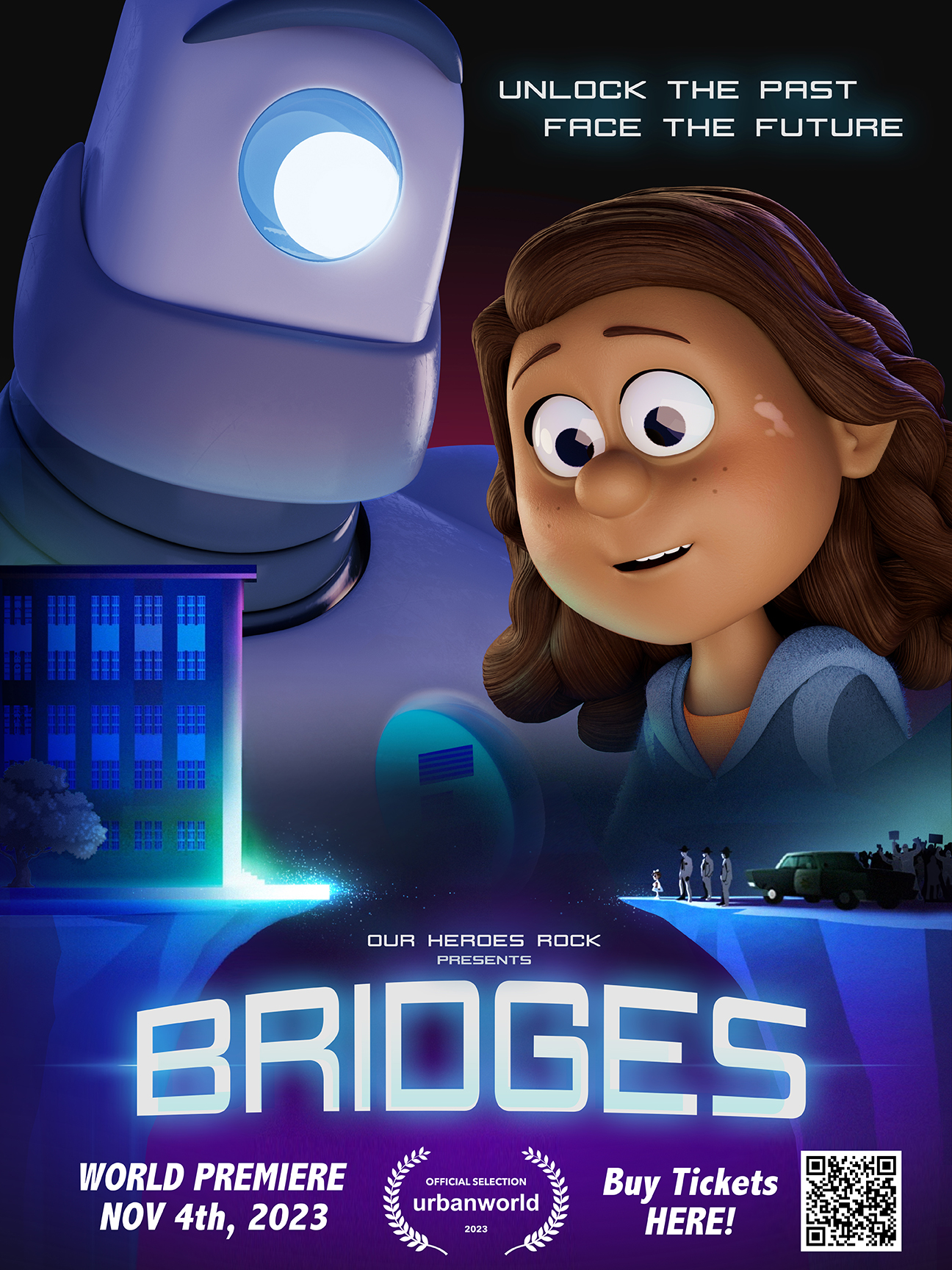 WWE’s Big E, Andreas Hale & Jonathan Davenport To Premiere “Bridges” The Animated Short From “Our Heroes Rock!”