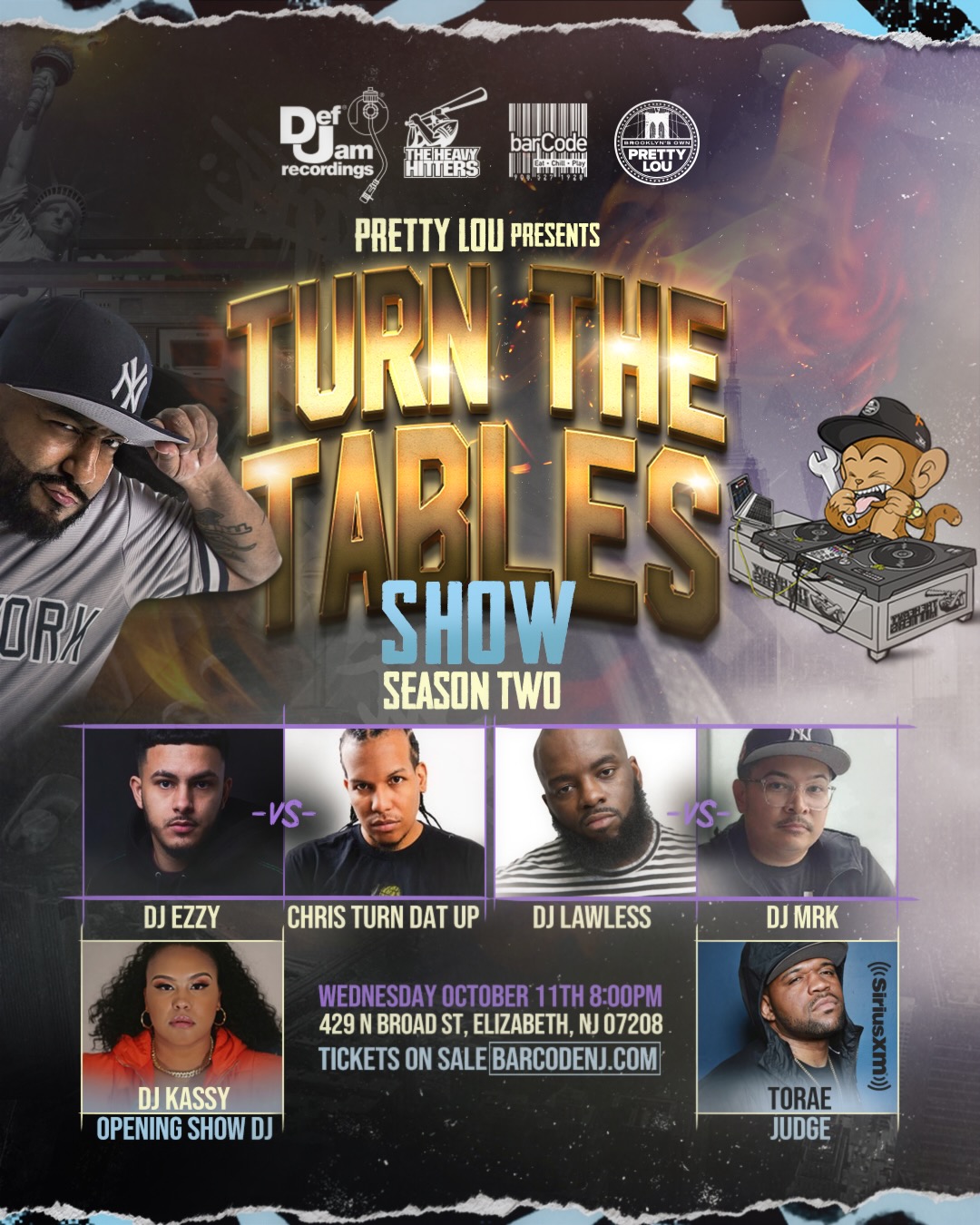 Pretty Lou Kicks Off “Turn The Tables” Season 2 Premiere with DJ Suss One as Celebrity Judge