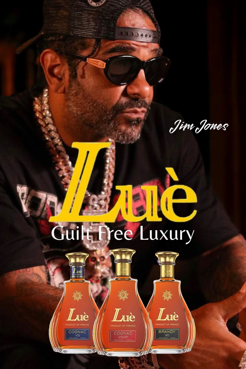 Hip Hop Icon Jim Jones Partners with Luè Jade to Redefine Guilt-Free Luxury in the Wine and Spirits Industry