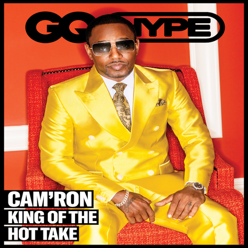 Cam’ron is the King of Hot Takes on the new GQ Magazine Cover