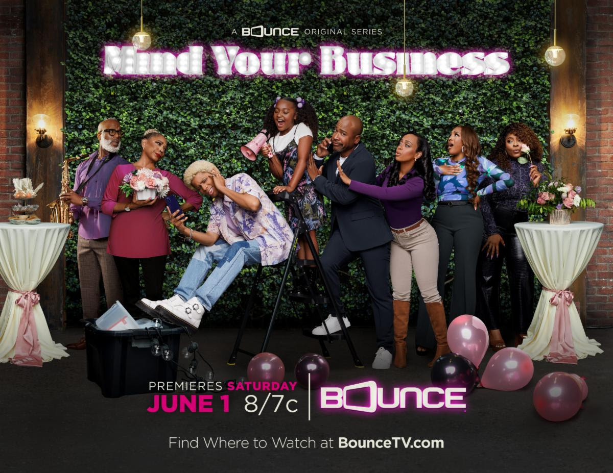 New Bounce TV comedy series ‘Mind Your Business’ starring Columbus Short, Drew Sidora, Rolanda Watts, and Bebe Winans streaming now!