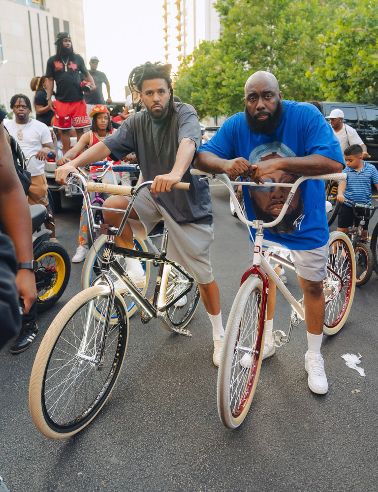 J. Cole Joins Trae Tha Truth in Houston to kick off Trae Day Weekend in Support of Hurricane Beryl Relief Efforts