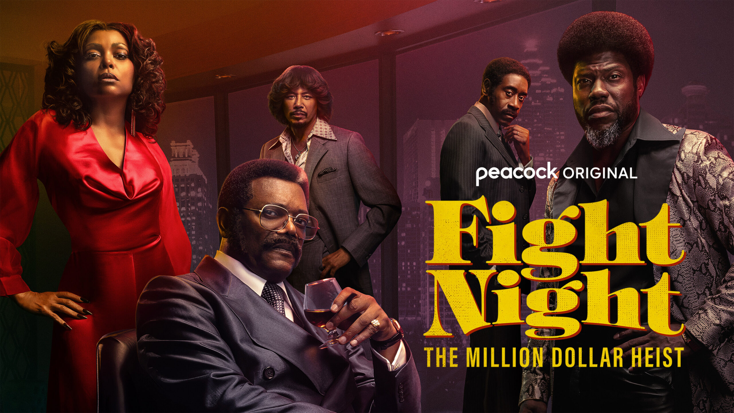 PEACOCK DEBUTS OFFICIAL TRAILER FOR FIGHT NIGHT: THE MILLION DOLLAR HEIST