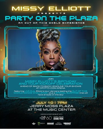 MISSY ELLIOTT PRESENTS PARTY ON THE PLAZA: AN OUT OF THIS WORLD EXPERIENCE