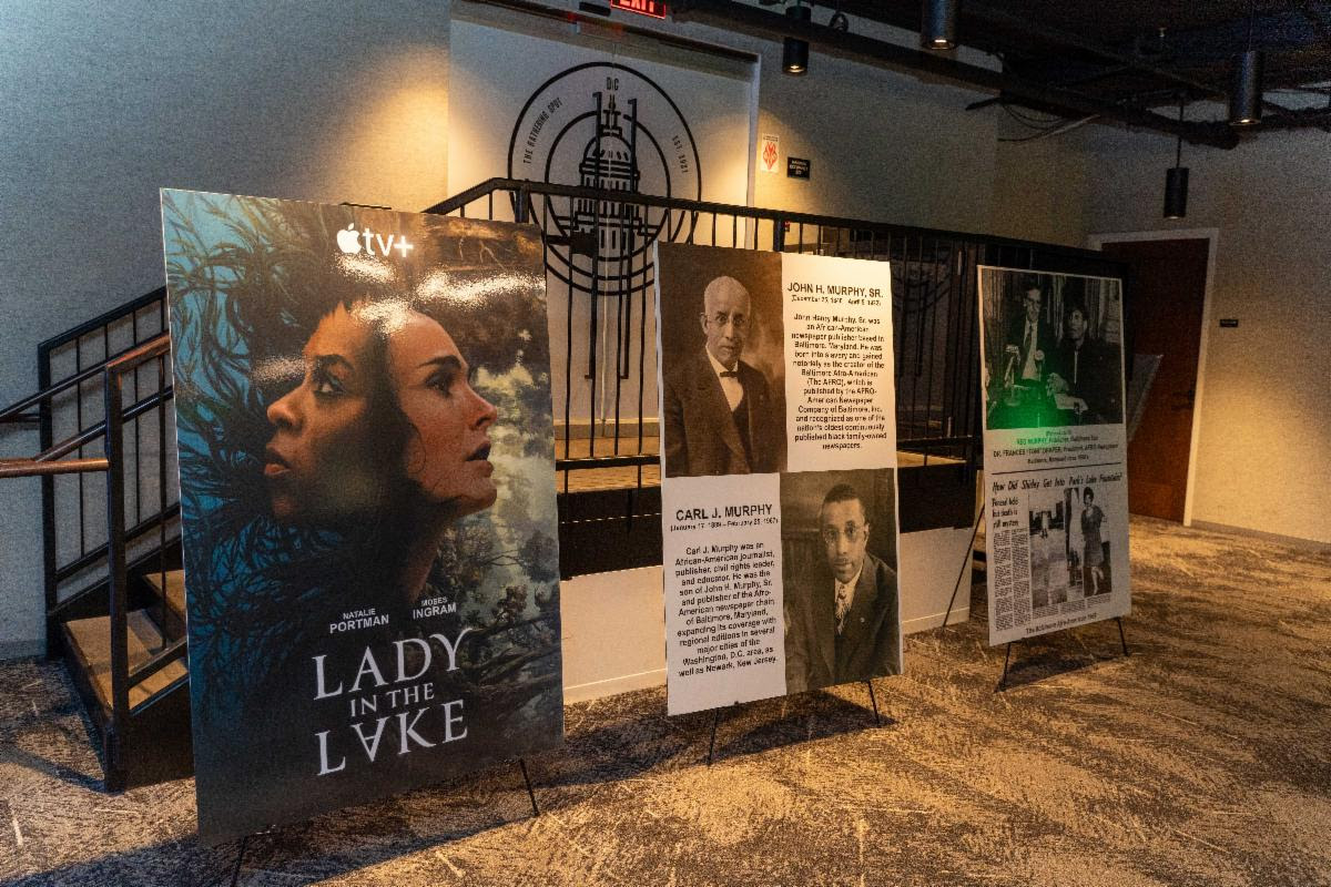 Apple TV+ and ONE/35 Agency hosted a historic ‘Lady In The Lake’ Event at The Gathering Spot DC: Unveiling Untold Stories of Baltimore’s  Racial and Gender Unrest in the 1960s”