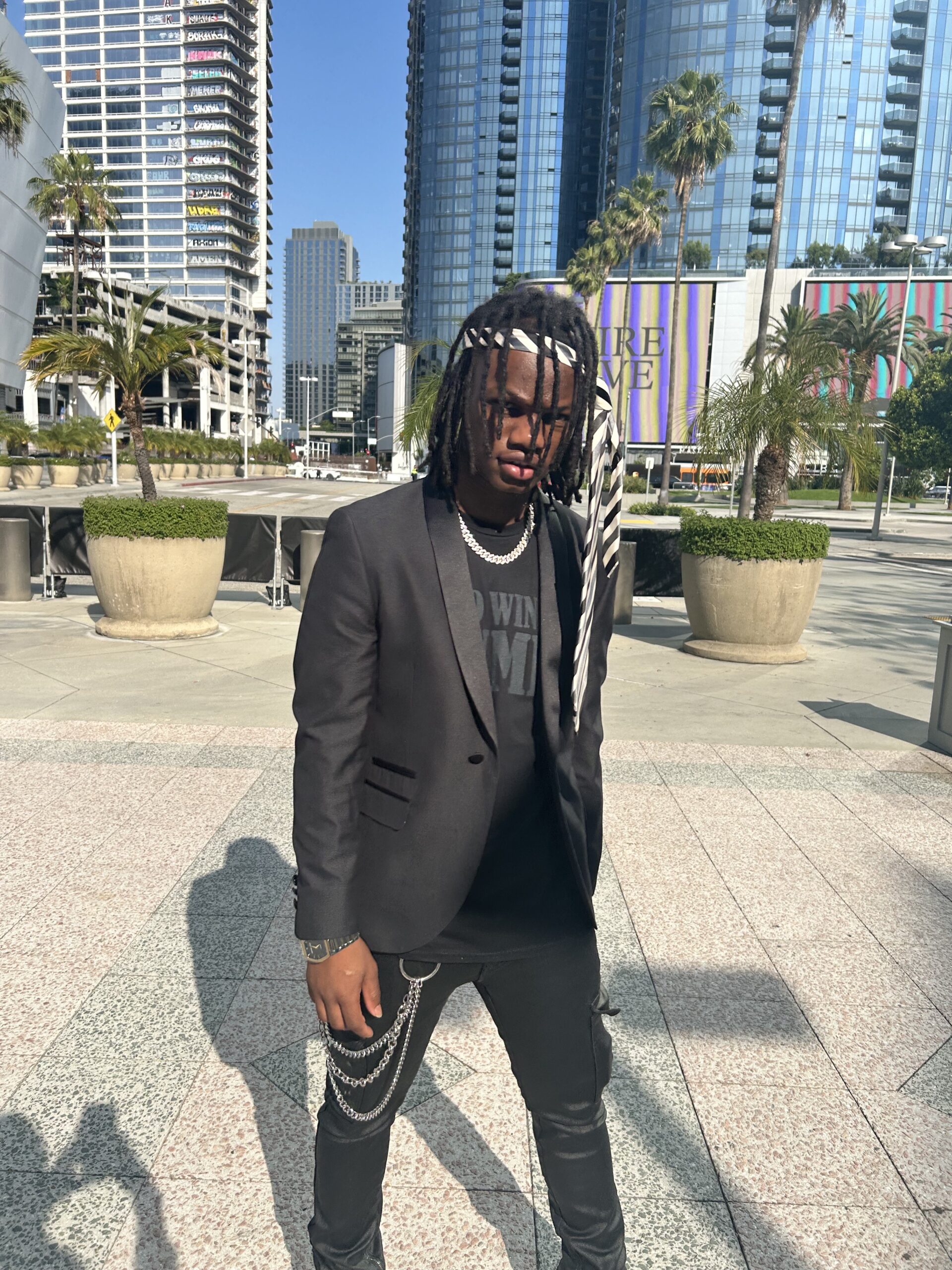 NGBDon Makes a Fashion Statement as the “Fresh Prince of LA” at the BET Awards Pre-Show