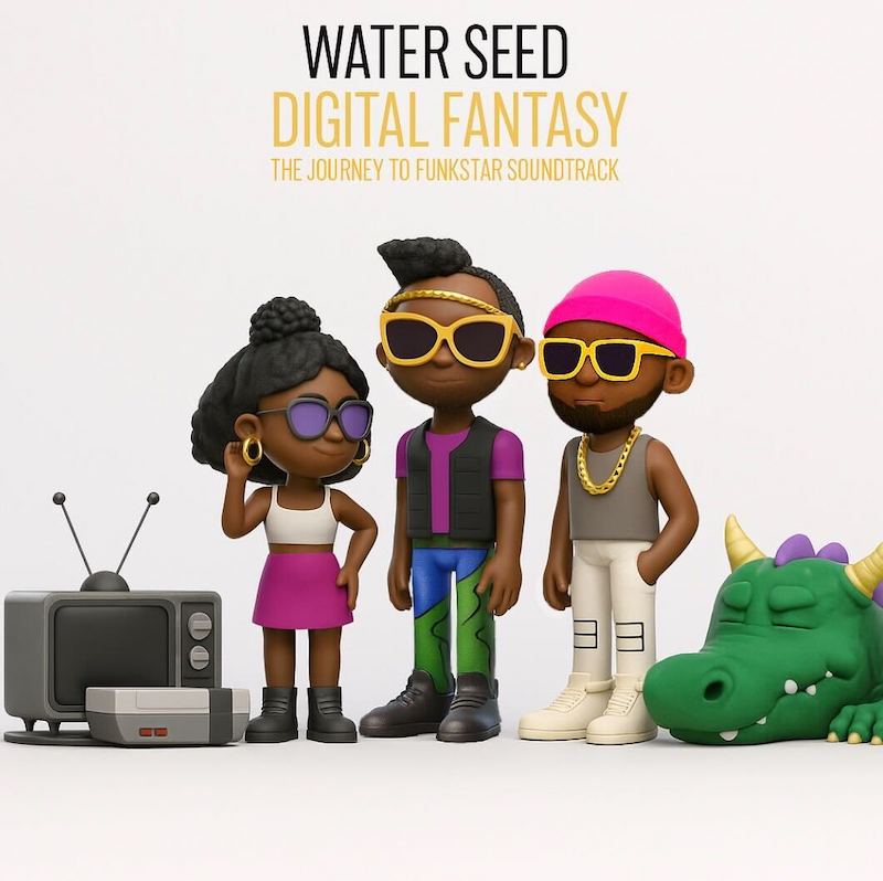 New Orleans-based band Water Seed Gives Fans A Digital Fantasy Exploring Afrofuturism With A Groove