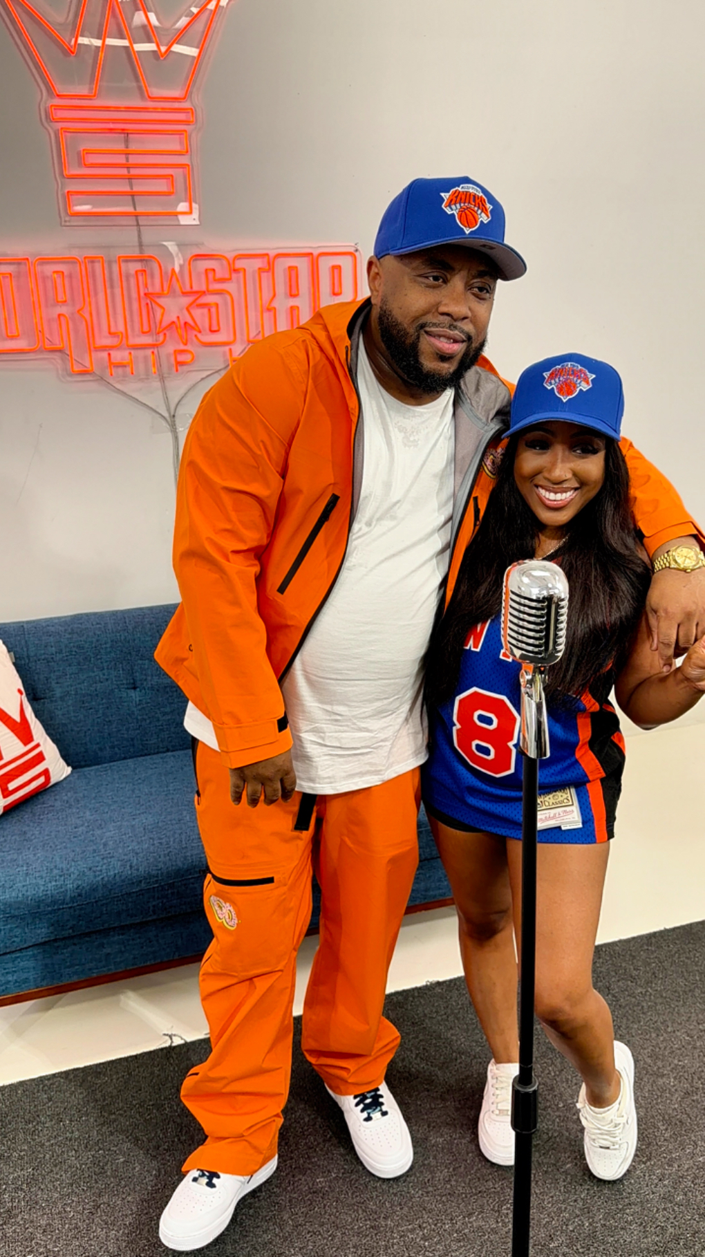 Brittney Taylor and DJ Webstar Represent New York Knicks Energy While Her Comeback Continues to Win