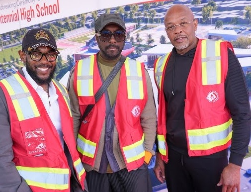 Kendrick Lamar, Dr. Dre & will.i.am Return to Compton for Centennial High Groundbreaking