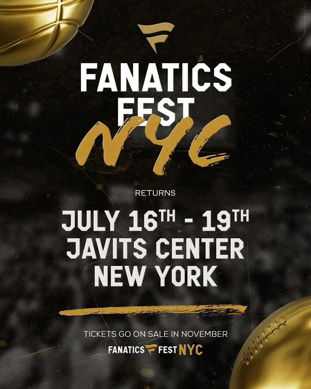 Fanatics Fest NYC Returns July 16–19 with Star-Studded Lineup and Unforgettable Fan Experiences